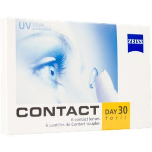 Contact Day 30 Toric pack of 6