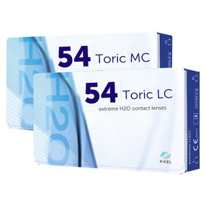 Extreme H2O 54% Toric pack of 6