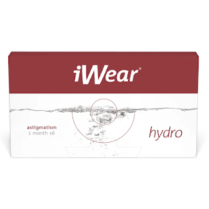 iWear Hydro Astigmatism pack of 6
