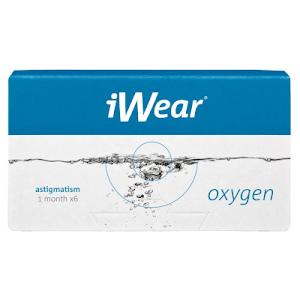 iWear Oxygen Astigmatism pack of 6